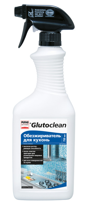 Знежирювач для кухні GLUTOCLEAN, 750мл